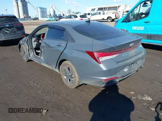 2023 Hyundai Elantra SEL with VIN KMHLM4AG7PU568751, listed as a IAAI auction lot 41657184 with 87,088 mi miles and . Bid and sale history available at DreamBid. Image 3.