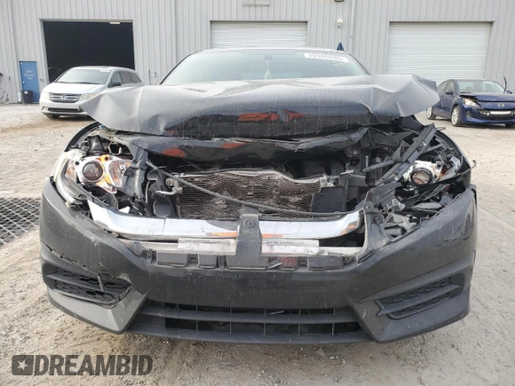 2016 Honda Civic EX with VIN 19XFC2F75GE010204, listed as a Copart auction lot 50986685 with 114,866 mi miles and Salvage Title. Bid and sale history available at DreamBid. Image 5.