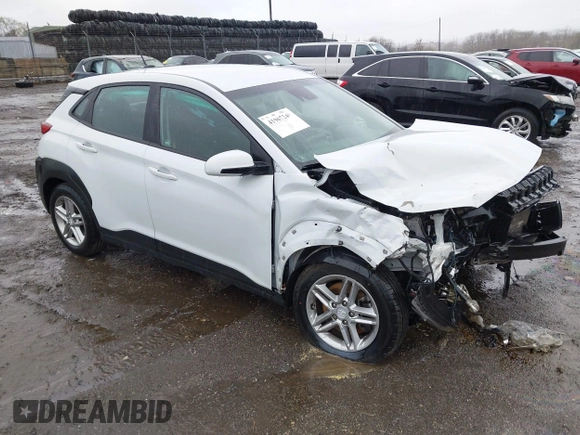 2019 Hyundai Kona SE with VIN KM8K1CAA3KU365164, listed as a IAAI auction lot 41967249 with 46,820 mi miles. Bid and sale history available at carsss.com. Image 1.