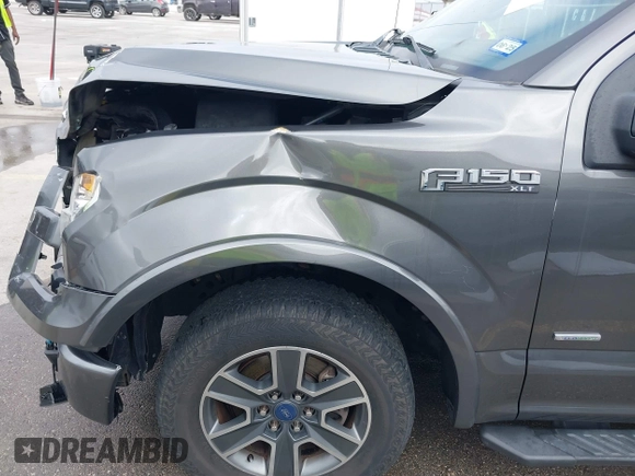 2015 Ford F-150 XL with VIN 1FTEW1CG4FKD66995, listed as a IAAI auction lot 41520841 with 178,247 mi miles and . Bid and sale history available at DreamBid. Image 6.
