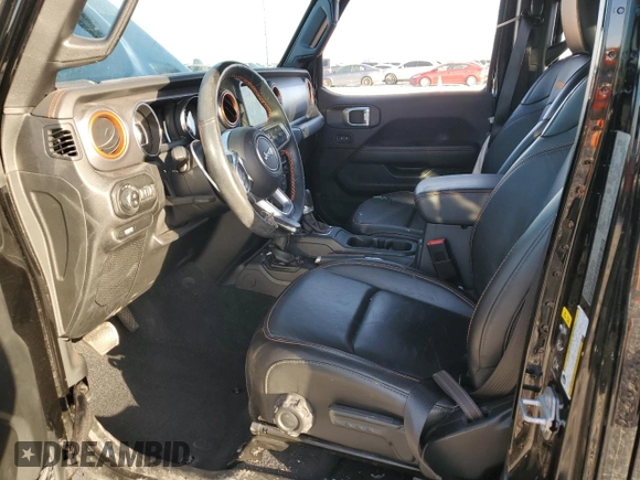 2020 Jeep Gladiator Mojave z VIN 1C6JJTEG9LL205738, wystawiony jako Copart lot #48773085 z przebiegiem 18 649 mil mil oraz Szkoda całkowita • Salvage title. Historia ofert i sprzedaży dostępna na DreamBid. Obrazek 7.