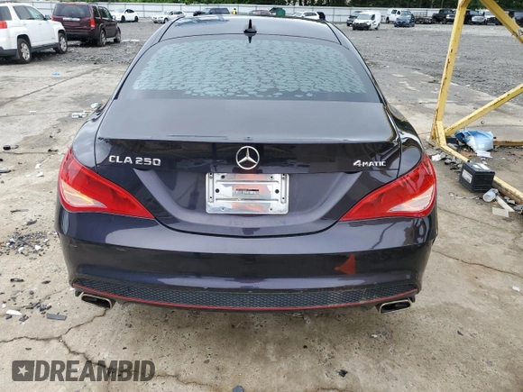 2016 Mercedes-Benz CLA 250 with VIN WDDSJ4GB8GN337622, listed as a Copart auction lot 61073255 with Not provided miles and Clean title. Bid and sale history available at DreamBid. Image 6.
