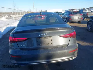 2022 Audi A3 Premium with VIN WAUGUDGY7NA061737, listed as a IAAI auction lot 41300677 with 45,562 mi miles. Bid and sale history available at carsss.com. Image 16.