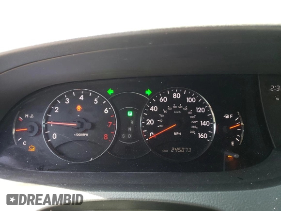 2008 Toyota Avalon XL with VIN 4T1BK36B18U273381, listed as a Copart auction lot 54959445 with 245,073 mi miles and Salvage Title. Bid and sale history available at carsss.com. Image 9.