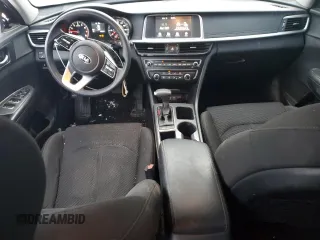 2019 Kia Optima LX with VIN 5XXGT4L39KG285558, listed as a Copart auction lot 87632155 with 199,665 mi miles and Salvage Title. Bid and sale history available at carsss.com. Image 8.