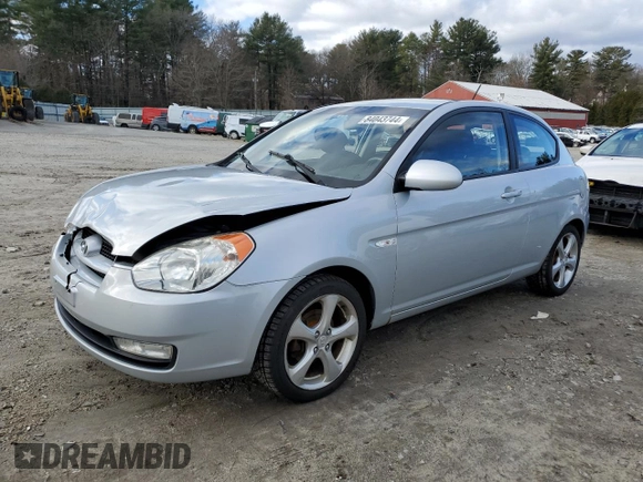 2009 Hyundai Accent Auto SE with VIN KMHCN36C49U120466, listed as a Copart auction lot 84043744 with 73,370 mi miles and Clean Title. Bid and sale history available at carsss.com. Image 1.