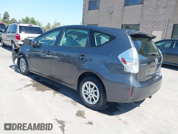 2013 Toyota Prius Two with VIN JTDZN3EU1D3282644, listed as a IAAI auction lot 42029272 with 121,734 mi miles and . Bid and sale history available at DreamBid. Image 3.