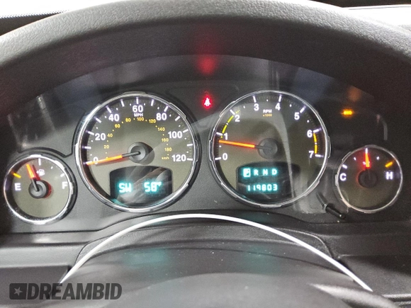 2011 Jeep Liberty Sport 70th Anniversary with VIN 1J4PN2GK5BW558133, listed as a Copart auction lot 52900925 with 119,803 mi miles and Clean Title. Bid and sale history available at DreamBid. Image 9.