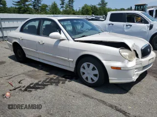 2004 Hyundai Sonata with VIN KMHWF25SX4A010917, listed as a Copart auction lot 60616644 with 75,565 mi miles and Non Repairable. Bid and sale history available at carsss.com. Image 4.
