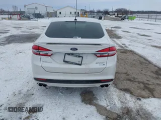 2017 Ford Fusion Sport with VIN 3FA6P0VP0HR246768, listed as a IAAI auction lot 41593508 with 95,027 mi miles. Bid and sale history available at carsss.com. Image 16.