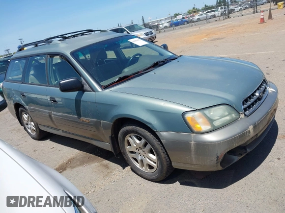 2003 Subaru Legacy Outback with VIN 4S3BH675937652679, listed as a IAAI auction lot 42561670 with 135,564 mi miles and . Bid and sale history available at DreamBid. Image 1.