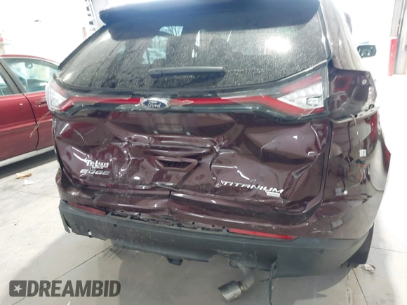 2018 Ford Edge Titanium with VIN 2FMPK4K89JBC18923, listed as a IAAI auction lot 41879343 with 75,683 mi miles. Bid and sale history available at carsss.com. Image 6.