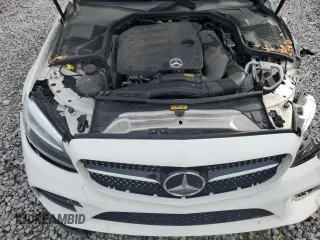 2022 Mercedes-Benz C 300 with VIN W1KWJ8DB3NG113978, listed as a Copart auction lot 48002755 with Not Provided miles and Salvage Title. Bid and sale history available at DreamBid. Image 11.
