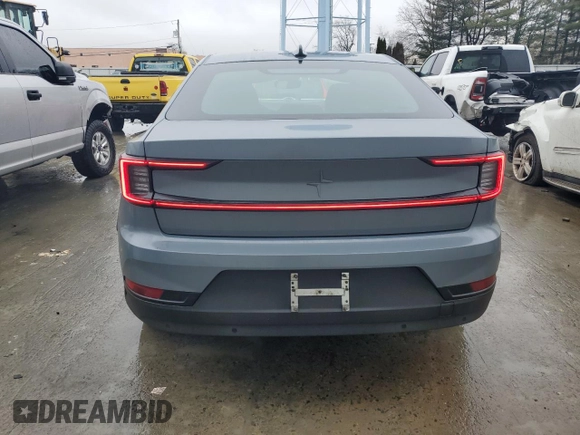 2022 Polestar 2 with VIN LPSED3KA2NL069420, listed as a Copart auction lot 44598375 with 26,307 mi miles and Salvage Title. Bid and sale history available at DreamBid. Image 6.
