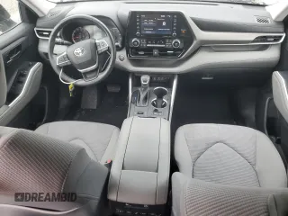 2022 Toyota Highlander LE with VIN 5TDZZRAH3NS103925, listed as a Copart auction lot 56159635 with 52,997 mi miles and Salvage title. Bid and sale history available at DreamBid. Image 8.