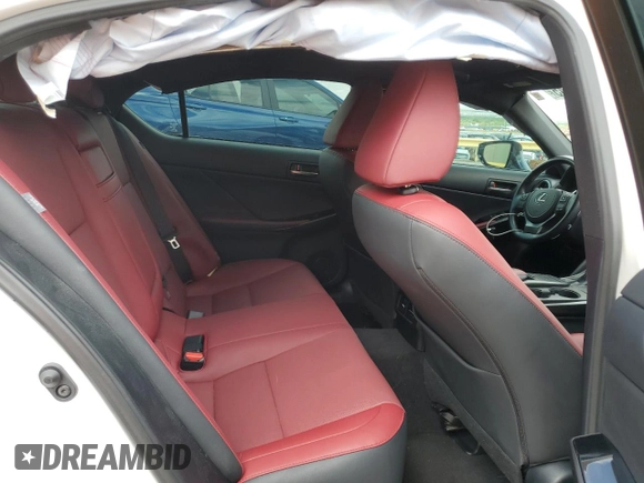 2021 Lexus IS 300 with VIN JTHAA1D28M5112488, listed as a Copart auction lot 56002845 with 41,660 mi miles and Salvage title. Bid and sale history available at DreamBid. Image 10.