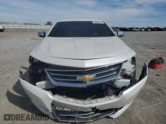 2016 Chevrolet Impala LTZ with VIN 2G1145S34G9205116, listed as a Copart auction lot 48462355 with 109,961 mi miles and Salvage Title. Bid and sale history available at carsss.com. Image 5.