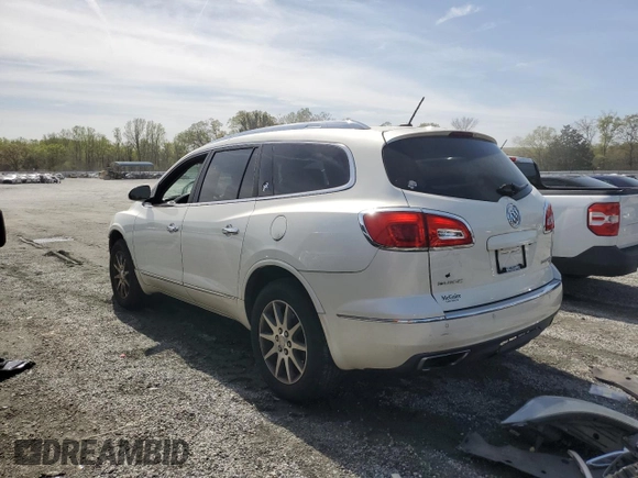 2015 Buick Enclave Leather with VIN 5GAKVBKDXFJ114081, listed as a Copart auction lot 51039005 with 73,379 mi miles and Salvage Title. Bid and sale history available at carsss.com. Image 2.