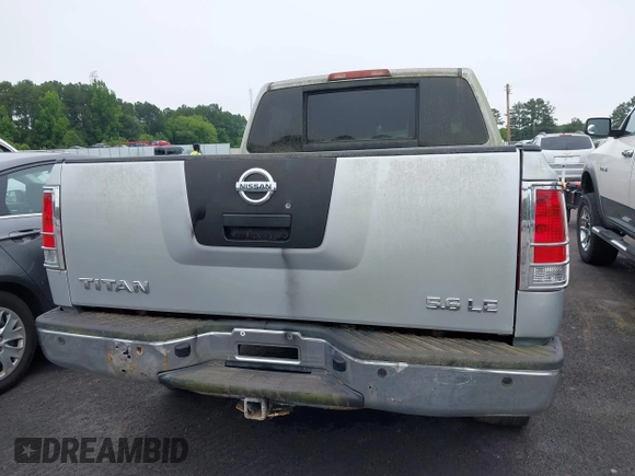 2008 Nissan Titan XE with VIN 1N6AA07C28N305044, listed as a IAAI auction lot 42366315 with 190,100 mi miles and . Bid and sale history available at DreamBid. Image 16.