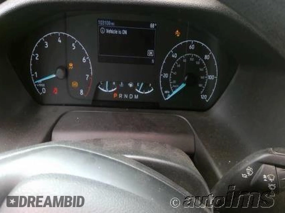 2020 Ford Transit Cargo with VIN 1FTYE1Y85LKB46360, listed as a IAAI auction lot 42599789 with 103,109 mi miles and . Bid and sale history available at DreamBid. Image 8.