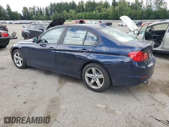 2013 BMW 3 Series 328i xDrive with VIN WBA3B3C53DF539650, listed as a Copart auction lot 60925975 with 70,914 mi miles and Salvage title. Bid and sale history available at DreamBid. Image 2.