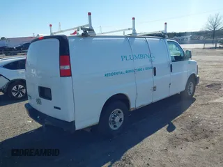 2012 Chevrolet Express Cargo with VIN 1GCWGFBA4C1201669, listed as a IAAI auction lot 41831558 with 267,255 mi miles and . Bid and sale history available at DreamBid. Image 4.