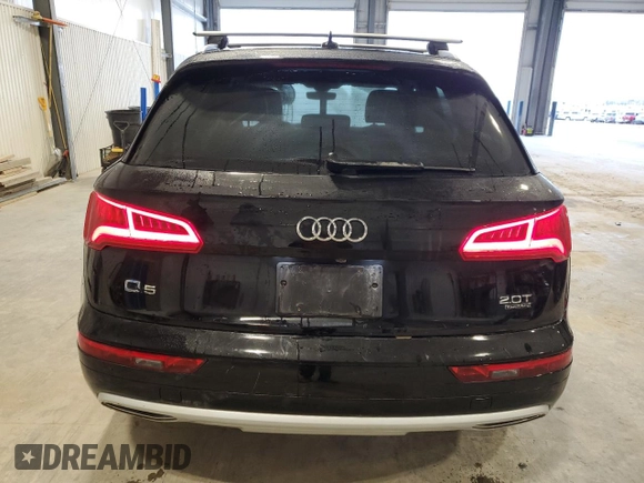 2018 Audi Q5 Premium with VIN WA1ANAFY7J2137977, listed as a Copart auction lot 51082075 with 127,944 mi miles and Salvage Title. Bid and sale history available at carsss.com. Image 6.