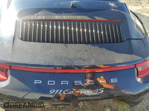 2018 Porsche 911 Carrera S with VIN WP0CB2A98JS147463, listed as a Copart auction lot 57485085 with Not provided miles and Salvage title. Bid and sale history available at DreamBid. Image 11.