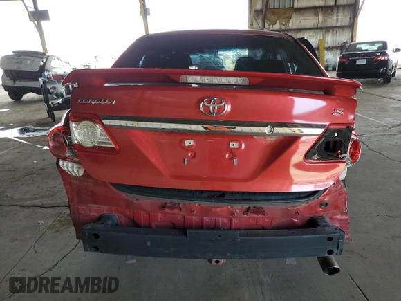 2013 Toyota Corolla L with VIN 5YFBU4EE0DP196462, listed as a Copart auction lot 50139485 with 0 mi miles and Salvage Title. Bid and sale history available at carsss.com. Image 6.