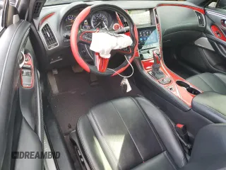 2019 Infiniti Q60 3.0t LUXE with VIN JN1EV7EK9KM230869, listed as a Copart auction lot 50229155 with 40,385 mi miles and Salvage Title. Bid and sale history available at carsss.com. Image 8.