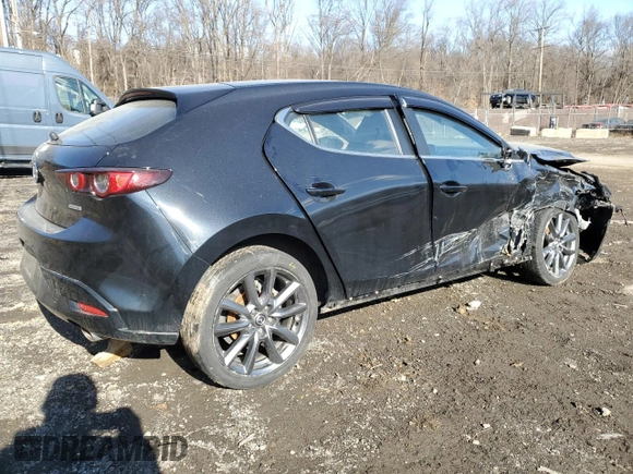 2021 Mazda 3 Select with VIN JM1BPAKL1M1314483, listed as a Copart auction lot 46514875 with 43,316 mi miles and Salvage title. Bid and sale history available at DreamBid. Image 3.