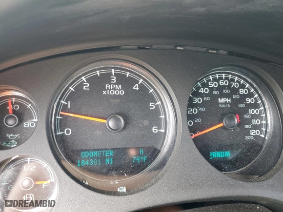 2013 Chevrolet Avalanche LS with VIN 3GNMCEE00DG359033, listed as a Copart auction lot 78630384 with 184,381 mi miles and Salvage Title. Bid and sale history available at carsss.com. Image 9.