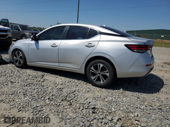2021 Nissan Sentra SV with VIN 3N1AB8CV9MY235418, listed as a Copart auction lot 62495375 with 94,781 mi miles and Non repairable. Bid and sale history available at DreamBid. Image 2.