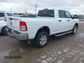 2024 Ram 2500 Big Horn with VIN 3C6UR5DL1RG233118, listed as a IAAI auction lot 42635680 with 46,755 mi miles and . Bid and sale history available at DreamBid. Image 4.