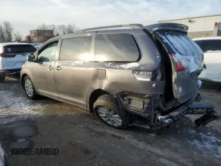2016 Toyota Sienna LE with VIN 5TDJK3DC6GS135317, listed as a Copart auction lot 87875305 with 213,770 mi miles and Salvage Title. Bid and sale history available at carsss.com. Image 2.