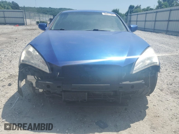 2010 Hyundai Genesis Coupe with VIN KMHHT6KD0AU004794, listed as a Copart auction lot 56877905 with 90,414 mi miles and Clean title. Bid and sale history available at DreamBid. Image 5.