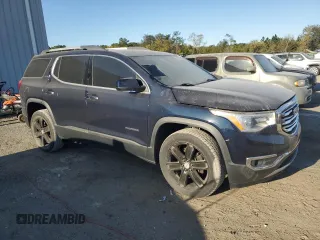 2017 GMC Acadia SLE with VIN 1GKKNLLAXHZ191177, listed as a Copart auction lot 49694455 with 128,002 mi miles and Salvage Title. Bid and sale history available at carsss.com. Image 4.