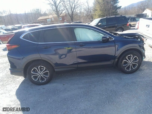2020 Honda CR-V EX with VIN 2HKRW2H58LH609572, listed as a IAAI auction lot 41714650 with 58,048 mi miles. Bid and sale history available at carsss.com. Image 14.