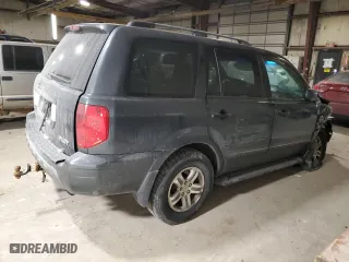 2003 Honda Pilot EX with VIN 2HKYF18723H565883, listed as a Copart auction lot 84520794 with 0 mi miles and Salvage Title. Bid and sale history available at carsss.com. Image 3.