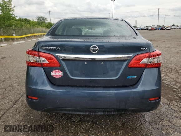 2014 Nissan Sentra SV with VIN 3N1AB7AP8EY258124, listed as a Copart auction lot 61816725 with 156,154 mi miles and Clean title. Bid and sale history available at DreamBid. Image 6.