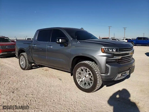 2020 Chevrolet Silverado 1500 High Country with VIN 3GCPWFED2LG400749, listed as a Copart auction lot 85888304 with 86,773 mi miles and Clean Title. Bid and sale history available at carsss.com. Image 10.