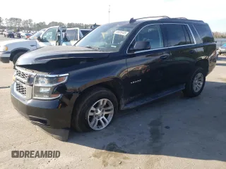 2016 Chevrolet Tahoe LT with VIN 1GNSKBKC4GR335166, listed as a Copart auction lot 46836485 with 147,100 mi miles and Salvage Title. Bid and sale history available at DreamBid. Image 1.