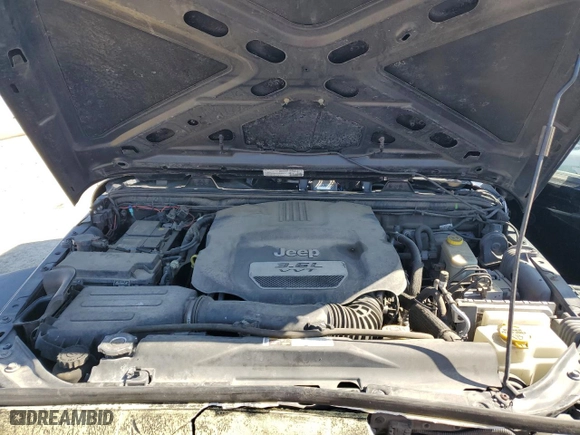 2013 Jeep Wrangler Unlimited Freedom Edition with VIN 1C4BJWDG4DL600346, listed as a Copart auction lot 48242855 with 156,035 mi miles and Salvage Title. Bid and sale history available at carsss.com. Image 11.