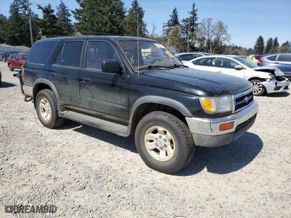 1997 Toyota 4Runner SR5 with VIN JT3HN86R0V0096538, listed as a Copart auction lot 53275595 with 217,593 mi miles and Salvage Title. Bid and sale history available at carsss.com. Image 4.