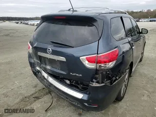 2015 Nissan Pathfinder S with VIN 5N1AR2MNXFC603519, listed as a Copart auction lot 79544264 with 103,644 mi miles and Salvage Title. Bid and sale history available at carsss.com. Image 10.