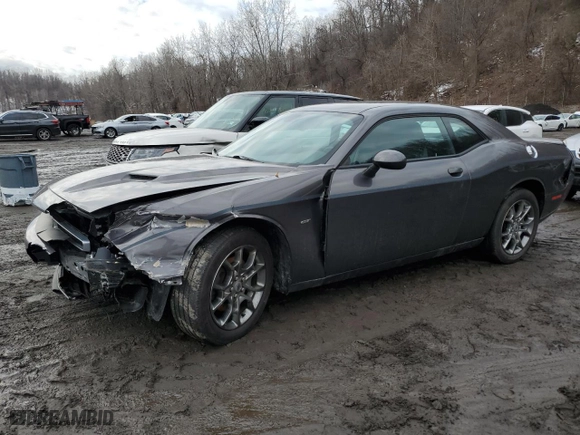 2017 Dodge Challenger GT with VIN 2C3CDZGG5HH656599, listed as a Copart auction lot 46677795 with 51,985 mi miles and Salvage Title. Bid and sale history available at carsss.com. Image 1.