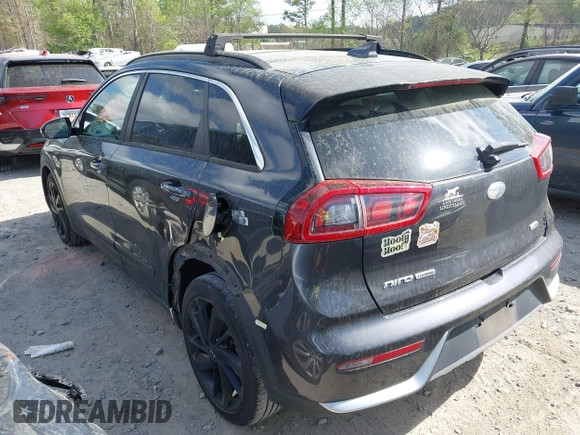 2018 Kia Niro EX with VIN KNDCC3LC7J5133340, listed as a IAAI auction lot 41958356 with 150,195 mi miles. Bid and sale history available at carsss.com. Image 3.