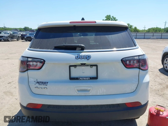 2024 Jeep Compass Sport с VIN 3C4NJDANXRT166403, выставлен на аукционе IAAI как лот 42248305 с пробегом 20 907 миль миль и . История ставок и продаж доступна на DreamBid. Изображение 17.