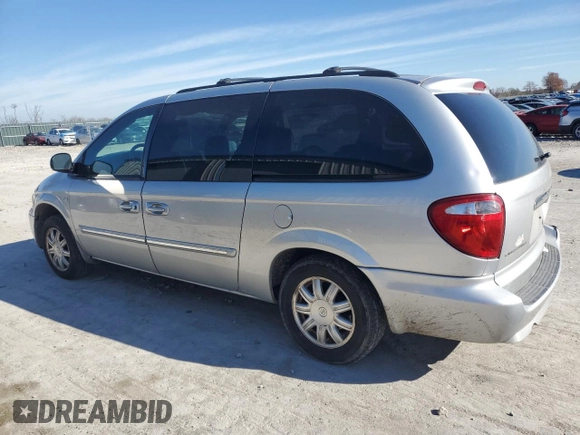2007 Chrysler Town & Country LWB Touring with VIN 2A4GP54L77R151293, listed as a Copart auction lot 81691134 with 193,396 mi miles and Salvage Title. Bid and sale history available at carsss.com. Image 2.