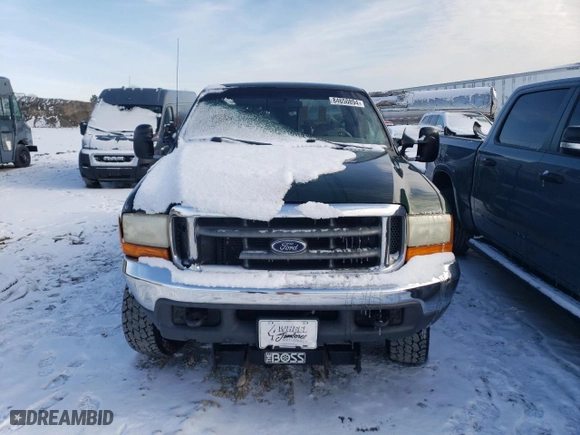 2000 Ford Super Duty F-250 XL with VIN 1FTNX21S5YEA24533, listed as a Copart auction lot 84650894 with 197,164 mi miles and Clean Title. Bid and sale history available at carsss.com. Image 5.
